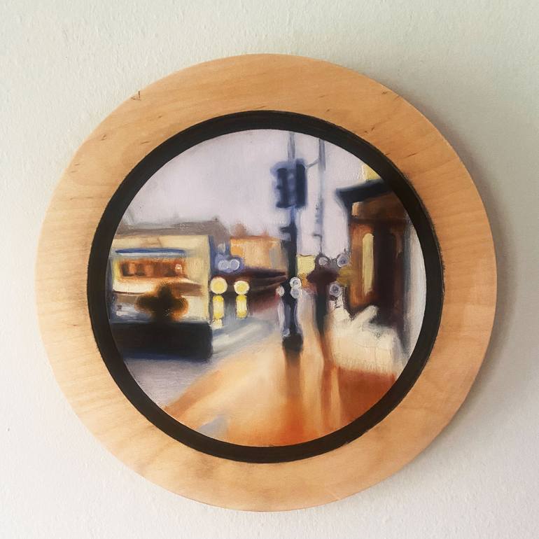 Original Contemporary Landscape Painting by Dennis Crayon