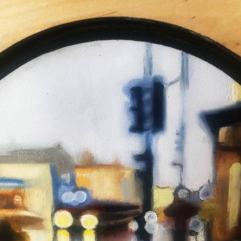 Original Contemporary Landscape Painting by Dennis Crayon