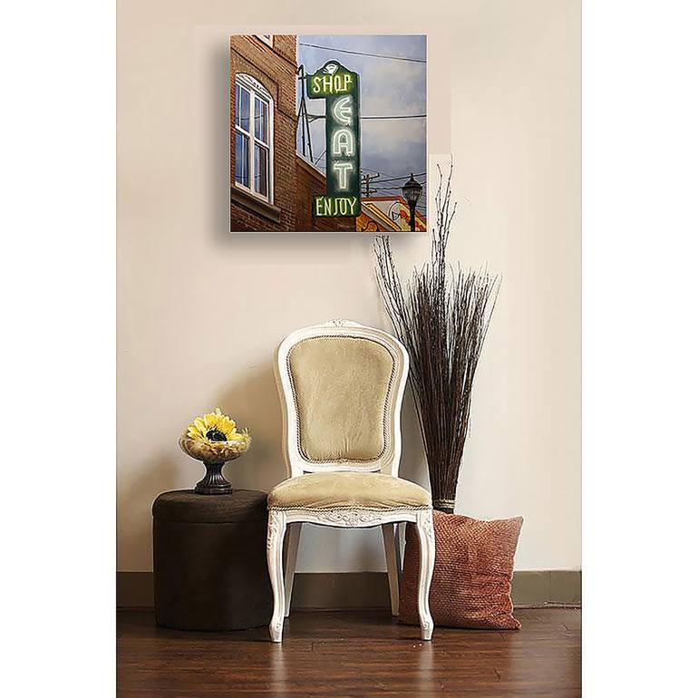 Original Realism Wall Painting by Dennis Crayon