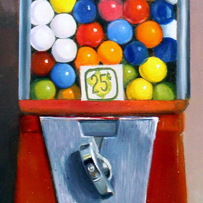 Original Fine Art Popular culture Painting by Dennis Crayon
