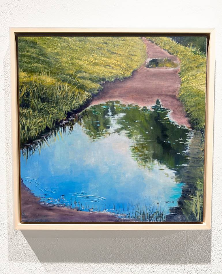 Original Realism Landscape Painting by Dennis Crayon