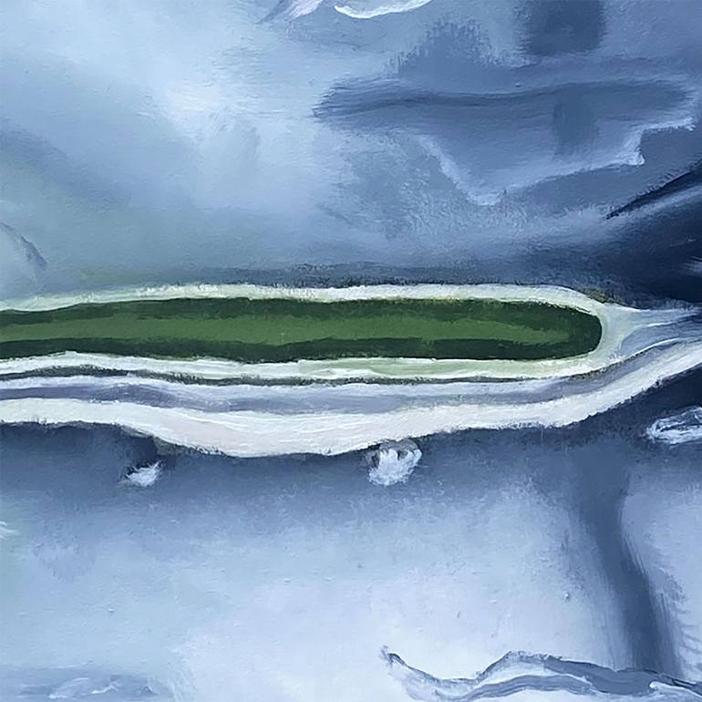Original Landscape Painting by Dennis Crayon