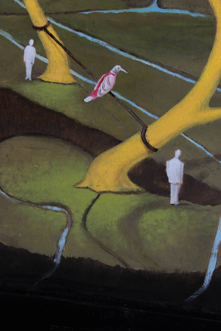Original Contemporary Classical Mythology Painting by Gyula Szabo