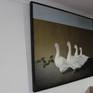 Geese, 42,5x33,8x1 inch (108x86x3 cm) - oil on canvas - 2015