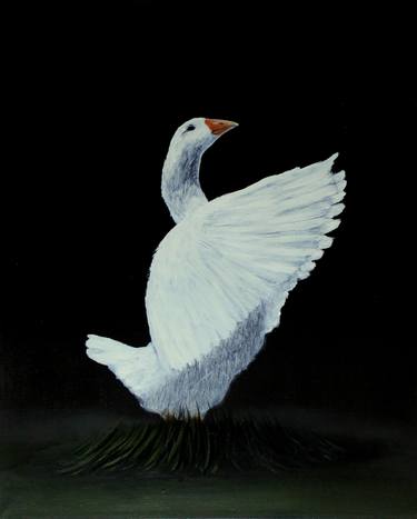 Original Fine Art Animal Paintings by Gyula Szabo