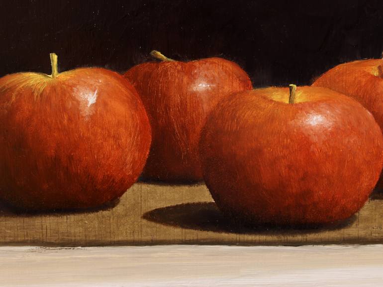 Original Realism Still Life Painting by Gyula Szabo