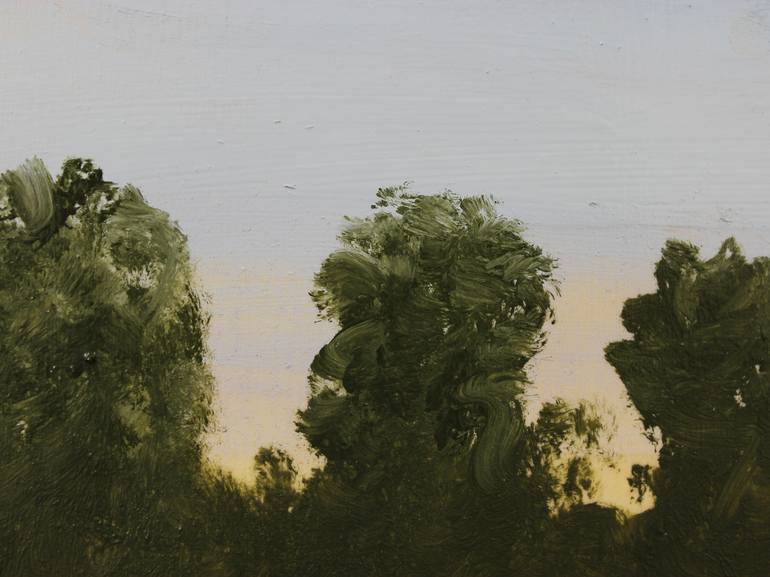 Original Landscape Painting by Gyula Szabo