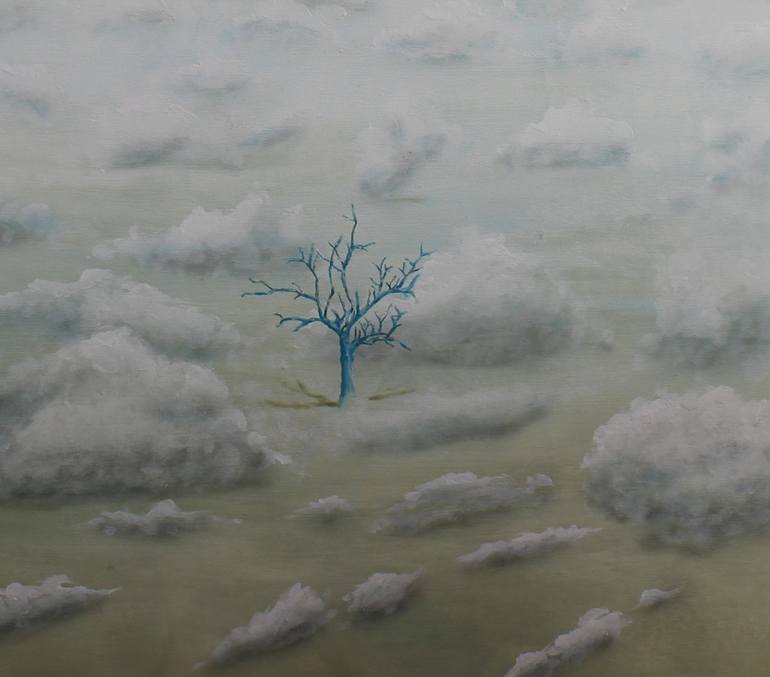 Original Modern Tree Painting by Gyula Szabo