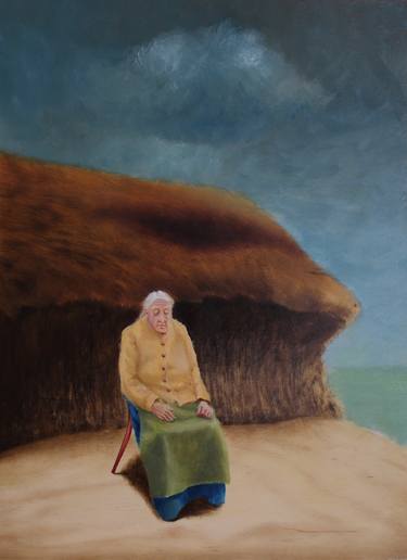 Print of Beach Paintings by Gyula Szabo