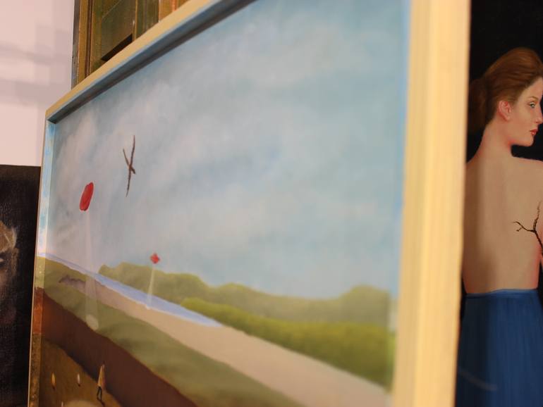 Original Figurative Fantasy Painting by Gyula Szabo