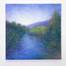 I spent a few weeks being inspired by my surroundings along the Russian River on the Warnecke Ranch in Healdsburg, California.
In my paintings I explore how color and light affect space and the physical sense of place. My atmospheric landscape paintings capture the fleeting moments of light in nature. The colorful, light filled paintings draw you in offering a place of serenity and allowing for a connection to a deeper level of consciousness.