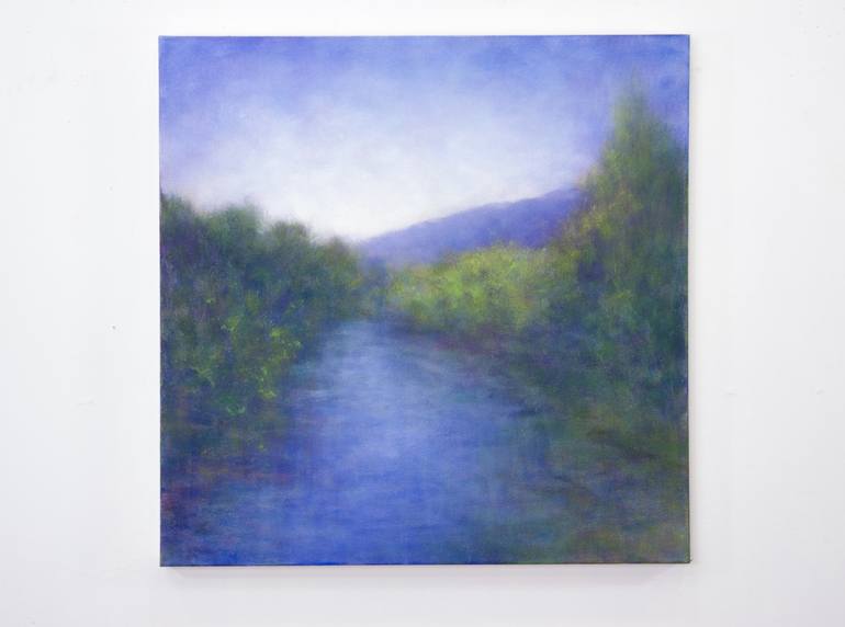 Original Impressionism Landscape Painting by Victoria Veedell