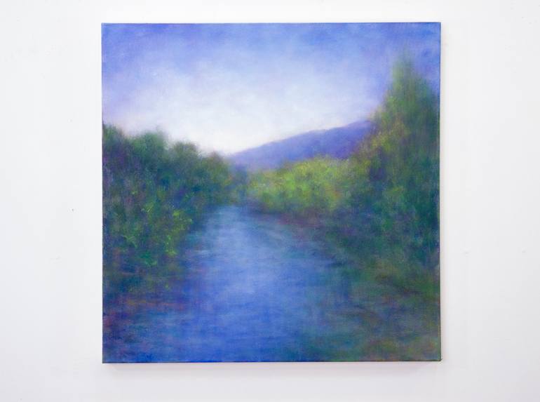Original Impressionism Landscape Painting by Victoria Veedell