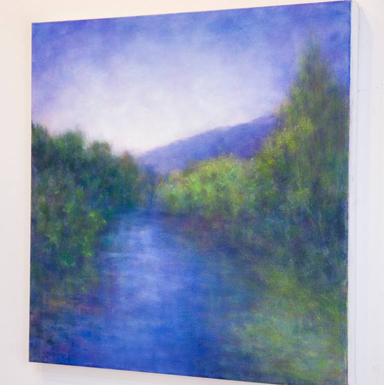 Original Impressionism Landscape Painting by Victoria Veedell