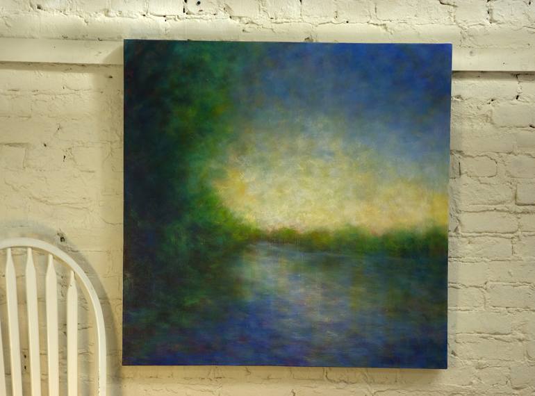 Original Impressionism Landscape Painting by Victoria Veedell