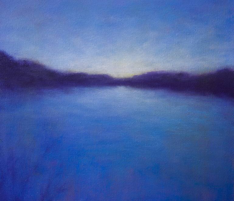 Original Abstract Landscape Painting by Victoria Veedell