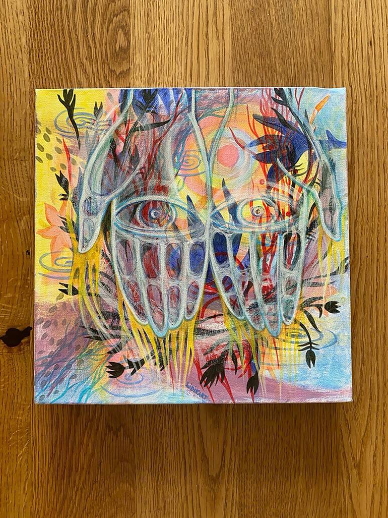 Original Contemporary Religion Painting by Lidia Matviyenko