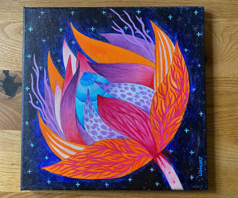 Original Illustration Fantasy Painting by Lidia Matviyenko