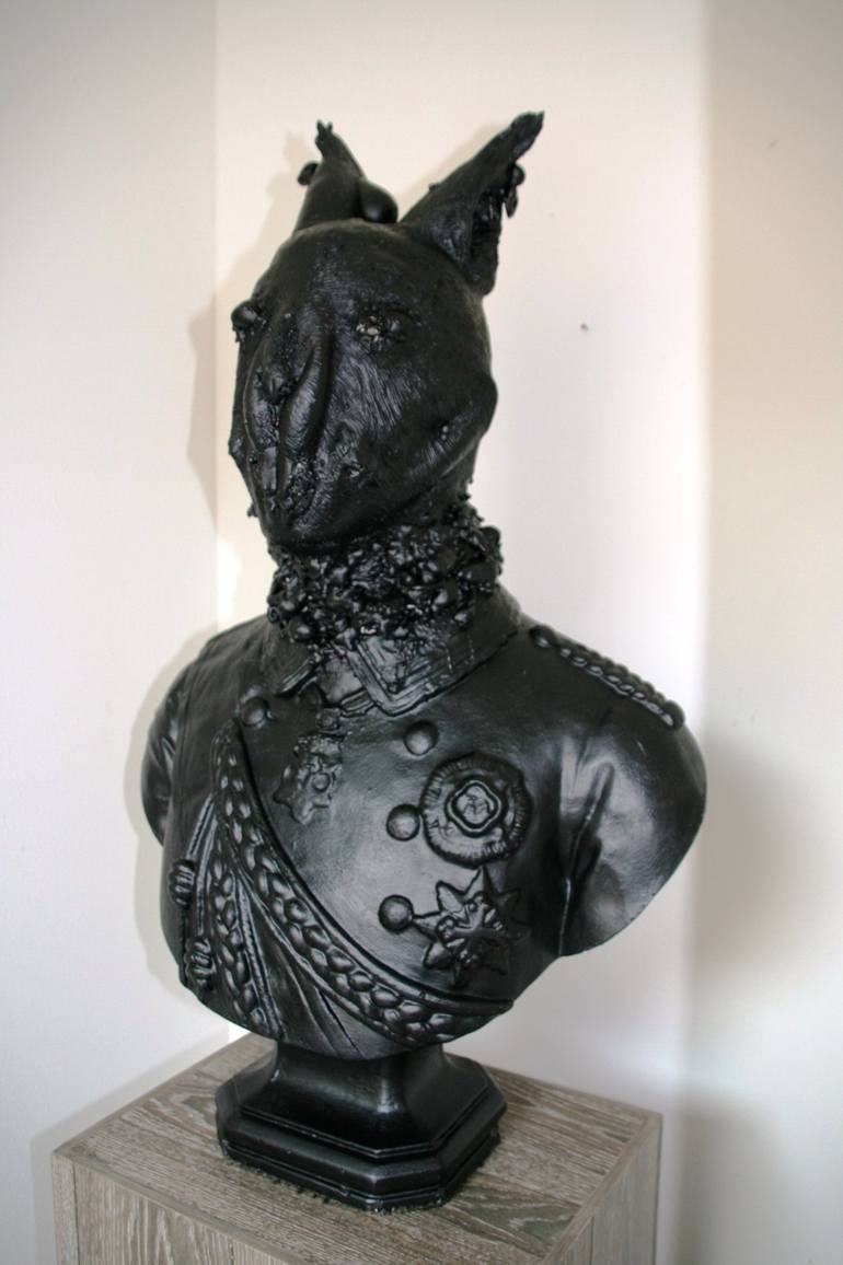Original Figurative Fantasy Sculpture by Johan Friso