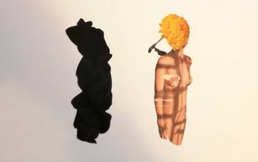 Print of Nude Collage by Eda Oslu