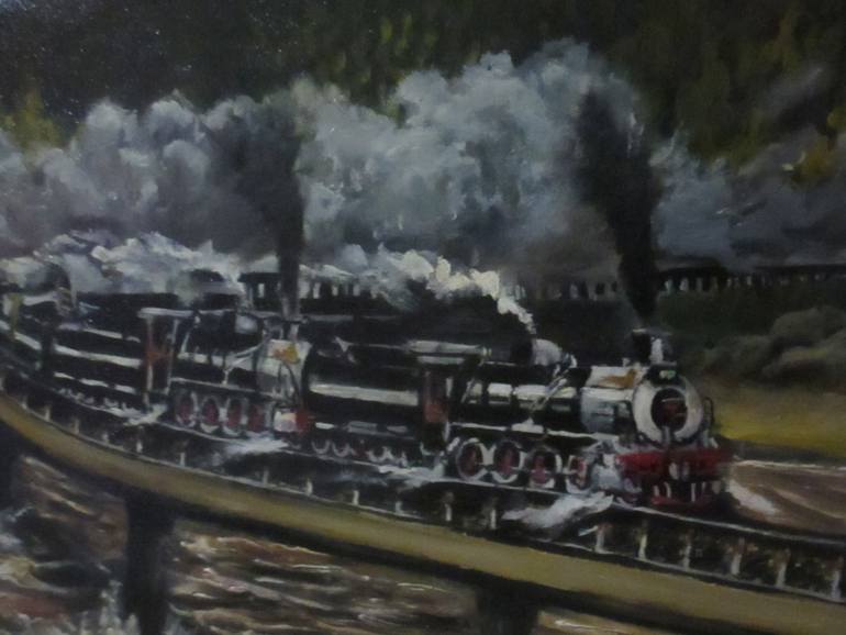 Original Other Transportation Painting by Saatchiart Com Bitter Frans Botha