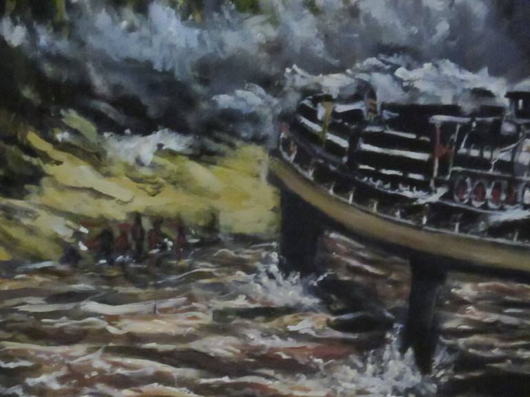 Original Other Transportation Painting by Saatchiart Com Bitter Frans Botha