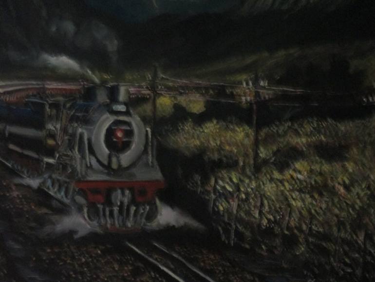 Original Other Transportation Painting by Saatchiart Com Bitter Frans Botha