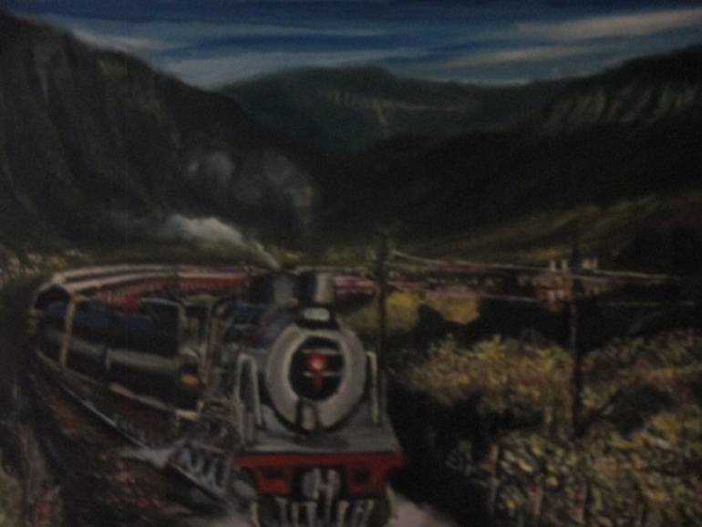 Original Other Transportation Painting by Saatchiart Com Bitter Frans Botha