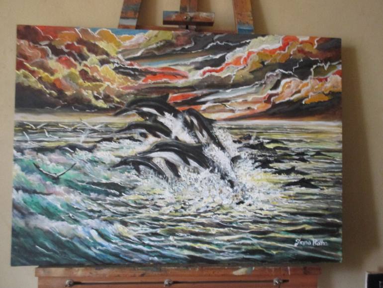 Original Other Animal Painting by Saatchiart Com Bitter Frans Botha
