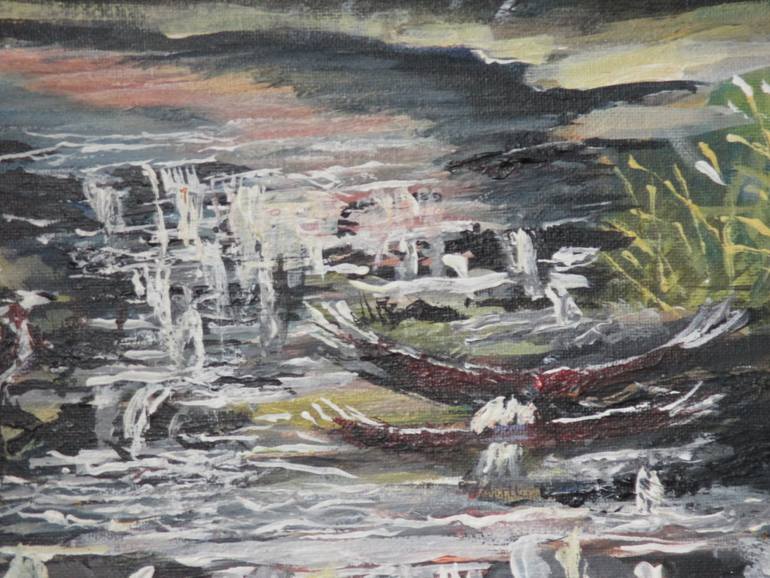 Original Other Water Painting by Saatchiart Com Bitter Frans Botha