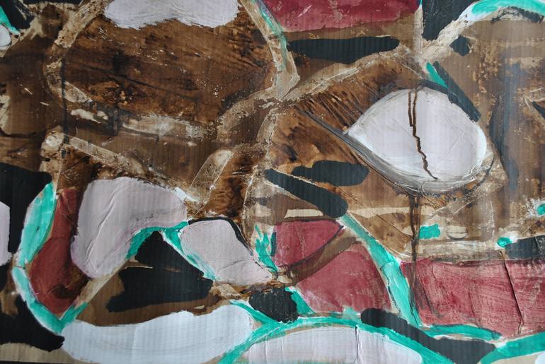 Original Abstract Mixed Media by Celine BRON