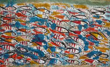 Original Fish Paintings by Celine BRON