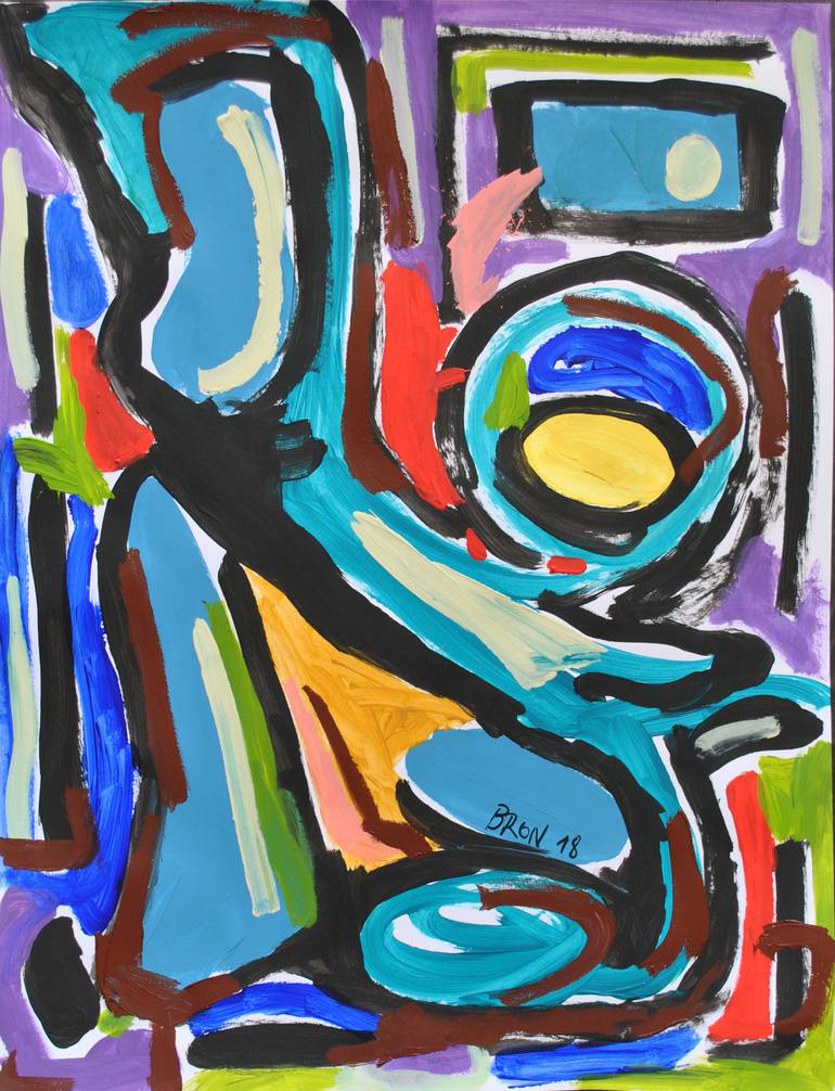 Original  Painting by celine bron