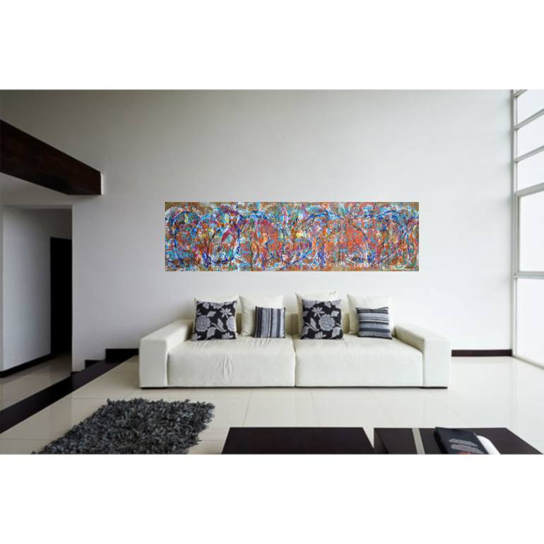 Original Modern Abstract Painting by Celine BRON