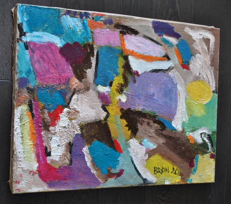 Original Modern Abstract Painting by Celine BRON