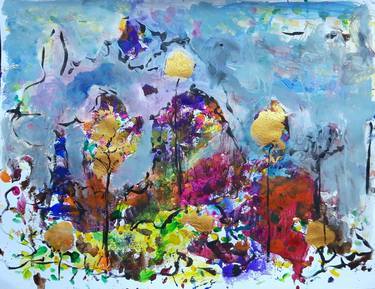 Original Modern Abstract Paintings by Celine BRON