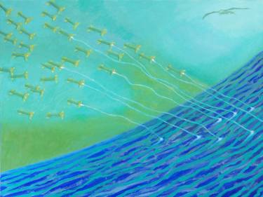 Original Contemporary Nature Painting by Jimmy Lucero