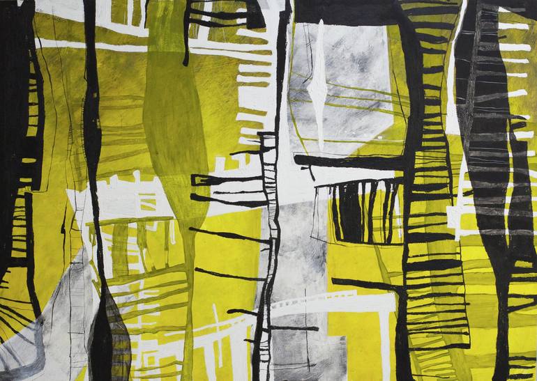 Original Abstract Expressionism Abstract Paintings by Cheryle L Rome-Beatty