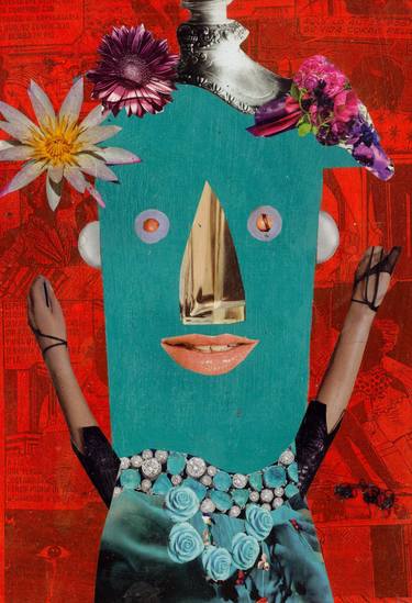 Original Humor Collage by Geoffrey Ellis Aronson