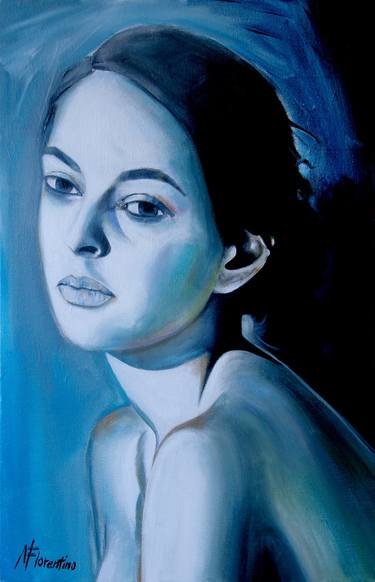 Original Portraiture Women Paintings by Newton Florentino