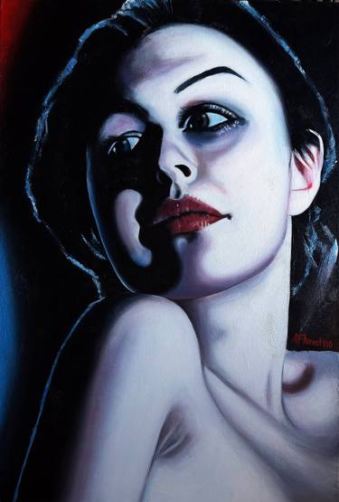 Saatchi Art Artist Newton Florentino; Paintings, “Blue Effects” #art