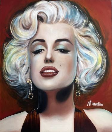 Saatchi Art Artist Newton Florentino; Paintings, “Marilyn” #art