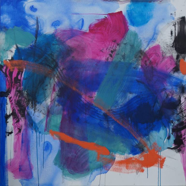 Exuberance Painting by Pamela Anderson | Saatchi Art