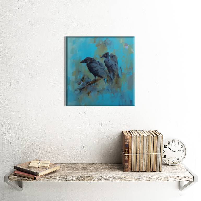 Original Fine Art Animal Painting by Andreea Cataros