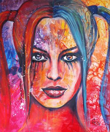 Original Portraiture Portrait Paintings by Gizella Giza