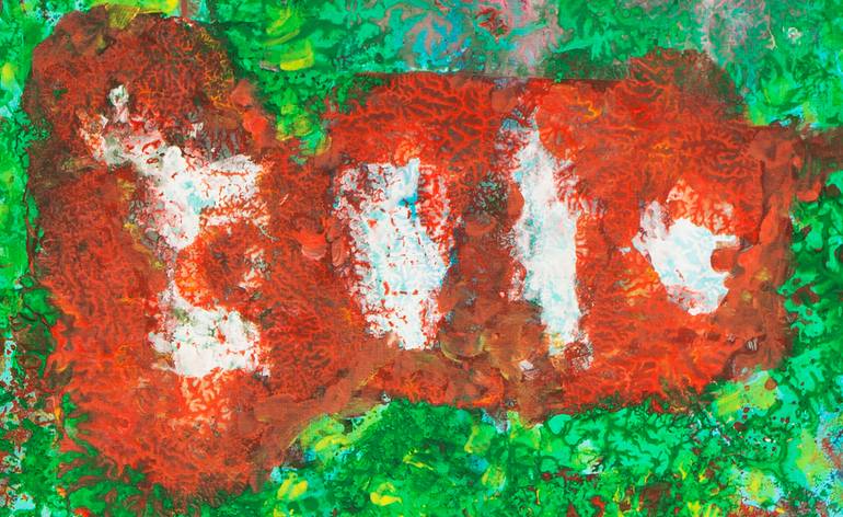 Original Abstract Animal Painting by Irina Afonskaya