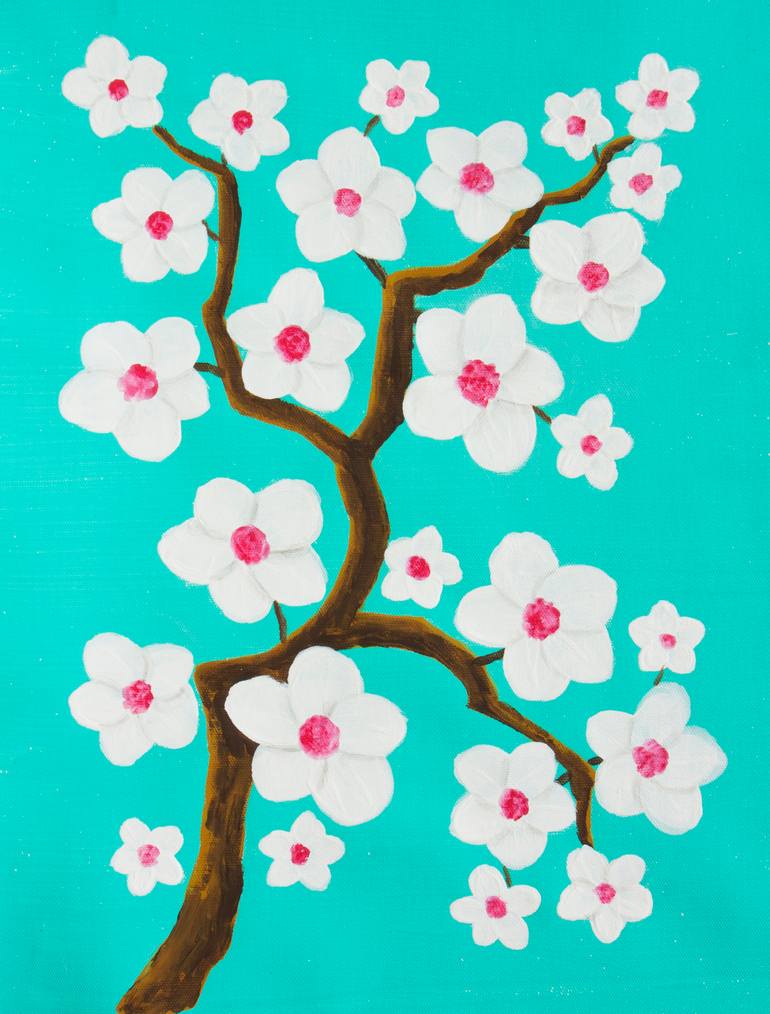 Original Figurative Floral Painting by Irina Afonskaya