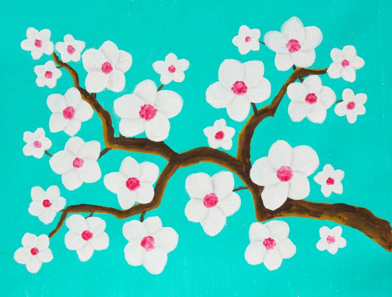 Original Figurative Floral Painting by Irina Afonskaya