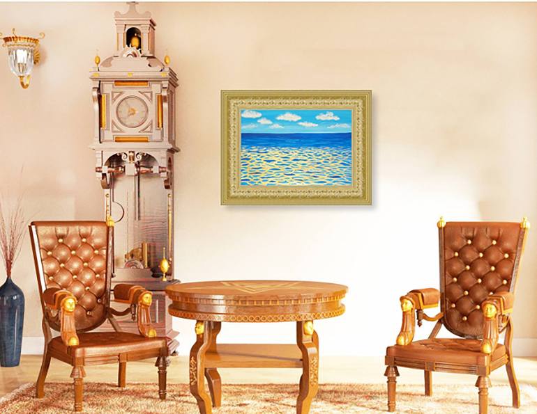 Original Fine Art Seascape Painting by Irina Afonskaya