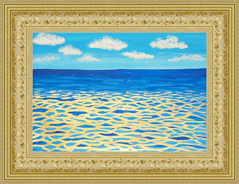 Original Fine Art Seascape Painting by Irina Afonskaya